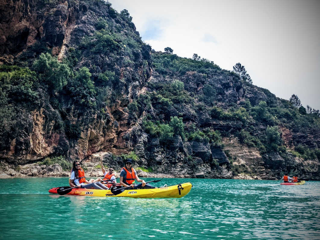 Travesía en kayak